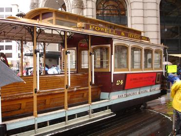 LOMBART STREET CABLE CAR, SAN FRANSISCO