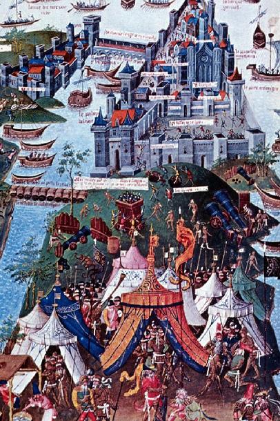 Siege of Constantinople, Voyage d'Outremer of Bertrandon de la Brocquire
