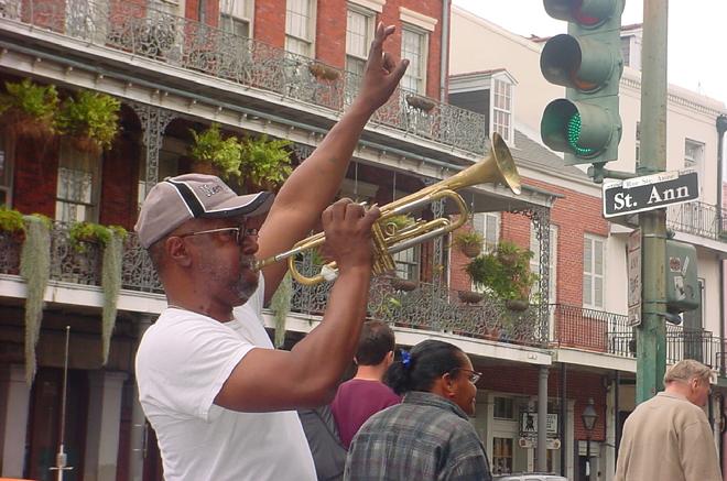 MUSICIAN,  NEW ORLEANS
